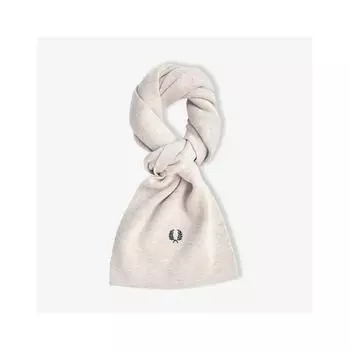 Fred Perry Classic Merino Wool Scarf Porridge Cfpu2438140 X23 Free