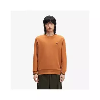 Fred Perry Crewneck Sweatshirt Marmalade Afpm2437535 W94 M