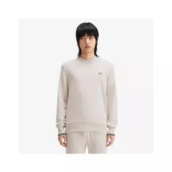 Fred Perry Crewneck Sweatshirt Porridge Afpm2437535 W50 M