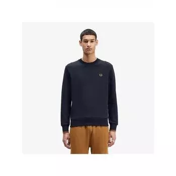 Fred Perry Crewnex темно-синяя рубашка Afpm2437535 R63 L