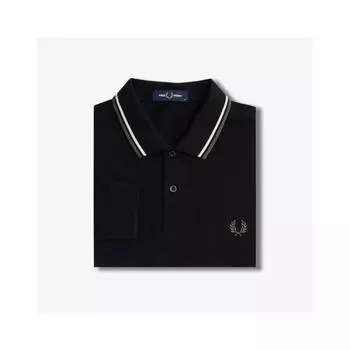 Fred Perry Длинный рукав Twin Tip Fred Perry рубашка Afpm2433636 W54 M