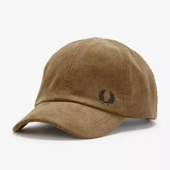 Fred Perry Dual Branded Waffle Corduroy Cap R44 Cfpu2336686 R44 Free