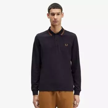 Fred Perry Fred Perry [m3636] Рубашка Fred Perry с длинным рукавом Twin Tip R63 Afpm2333636 R63 S