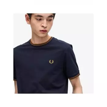 FRED PERRY Fred Perry Twin Tip T shirt M68 AFPM2411588 M68