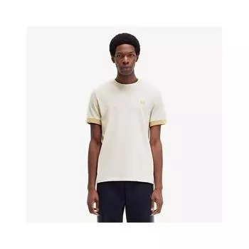 Fred Perry Футболка с полосатыми манжетами Afpm2437707 R96 M