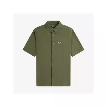 Fred Perry [подлинный] Fred Perry [базовый] Рубашка Оксфорд с коротким рукавом Q55 Afpm2415503 Q55 qzgAfpm2415503 Q55 M