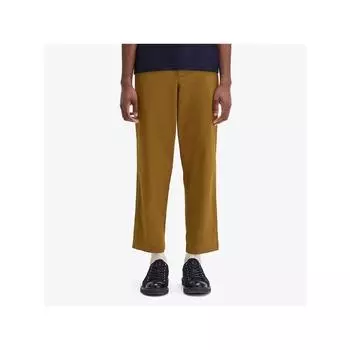 Fred Perry [подлинный] Fred Perry [острый] Прямые брюки из твила P96 Afpm243t512 P96 qzgAfpm243t512 P96 L