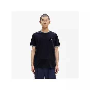 Fred Perry [подлинная HeadquarTers] Fred Perry [базовая версия] Twin Tip ФУТБОЛКА 795 Afpm2411588 795 qzgAfpm2411588 795 S