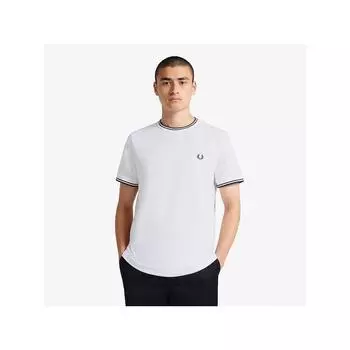 Fred Perry [genuine HeadquarTers] Fred Perry [baseline] Twin Tip T shirT 100 Afpm2311588 100 qzgAfpm2311588 100 S