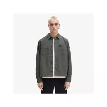 Fred Perry [genuine Headquarters] Fred Perry [sharp] Canvas Overshirt 638 Afpm2438514 638 qzgAfpm2438514 638 M