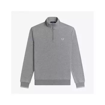Fred Perry Half Zip Sweatshirt Afpm2333574 420 S
