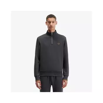 Fred Perry Half Zip Up Sweatshirt V07 Afpm2413574 V07 S