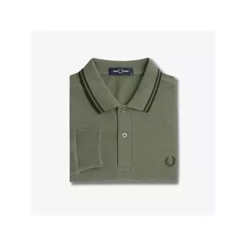 Fred Perry [headquarters Genuine] Fred Perry [m3636] Рубашка Fred Perry с длинным рукавом Twin Tip W49 Afpm2433636 W49 qzgAfpm2433636 W49 S