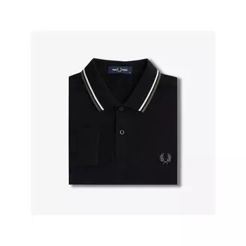 Fred Perry [headquarters Genuine] Fred Perry [m3636] Рубашка Fred Perry с длинным рукавом Twin Tip W54 Afpm2433636 W54 qzgAfpm2433636 W54 M