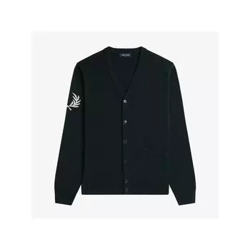 Fred Perry [headquarters Genuine] Fred Perry [sharp] Laurel Reese Cardigan Q20 Afpm2336522 Q20 qzgAfpm2336522 Q20 L
