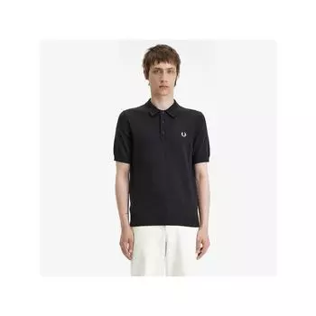 Fred Perry [headquarters Genuine] Fred Perry [sharp] Classic Merino Wool Knit Shirt 198 Afpm2417623 198 qzgAfpm2417623 198 S