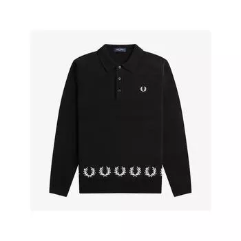 Fred Perry [headquarters Genuine] Fred Perry [sharp] Laurel Reese Trim Knit Shirt 102 Afpm2336535 102 qzgAfpm2336535 102 S