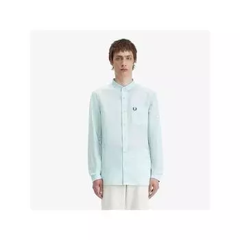 Fred Perry [headquarters Genuine] Fred Perry [sharp] Рубашка с воротником Grandad из льняной смеси R30 Afpm2417763 R30 qzgAfpm2417763 R30 S