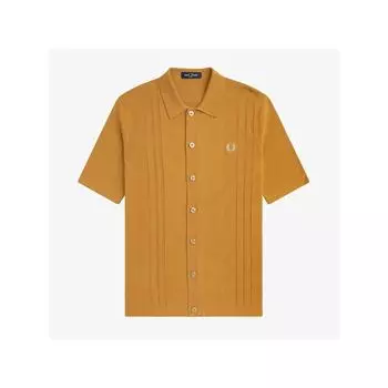 Fred Perry [headquarters Genuine] Fred Perry [sharp] Button Through Knit Shirt 644 Afpm2415524 644 qzgAfpm2415524 644 M