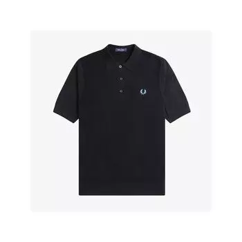 Fred Perry [headquarters Genuine] Fred Perry [sharp] Textured Front Knit Polo Shirt 102 Afpm2417643 102 qzgAfpm2417643 102 M