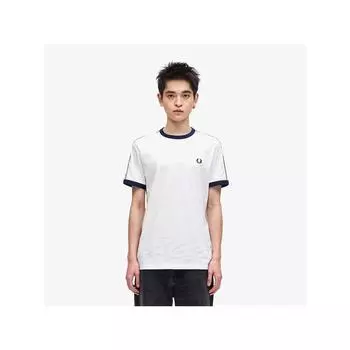 Fred Perry [headquarTers Genuine] Fred Perry [sport] Футболка Tape Ringer 129 Afpm2414620 129 qzgAfpm2414620 129 S