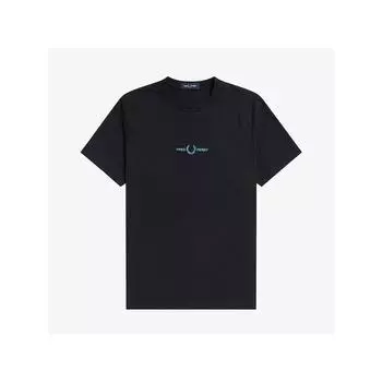 Fred Perry [headquarTers Genuine] Fred Perry [sporT] Embroidered T shirT 198 Afpm2414580 198 qzgAfpm2414580 198 S