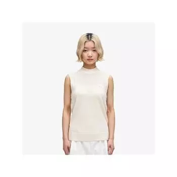 Fred Perry [headquarters Genuine] Fred Perry [womens] Pointel Detail Wool Knit Top Vest 560 Afpf2417113 560 qzgAfpf2417113 560 S