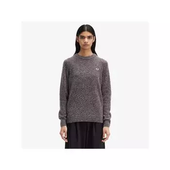 Fred Perry [headquarters Genuine] Fred Perry [womens] Boucle Knit X65 Afpf2438105 X65 qzgAfpf2438105 X65 XS