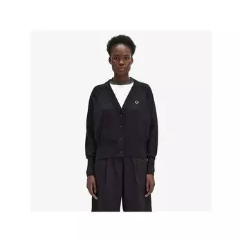 Fred Perry [headquarters Genuine] Fred Perry [женский] Кардиган из мериносовой шерсти с V-образным вырезом 184 Afpf2434121 184 qzgAfpf2434121 184 XS
