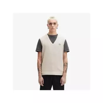 Fred Perry [hq Genuine] Fred Perry [sharp] Жилет с вафельным швом X23 Afpm2438556 X23 qzgAfpm2438556 X23 M