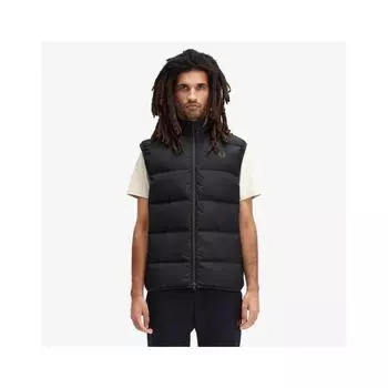 Fred Perry Insulated Vest Black Afpm2438522 102 S