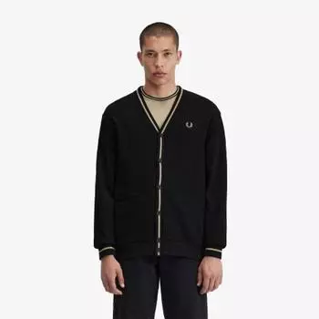 Fred Perry Кардиган [Sharp] Tip Pique с текстурой U78 AFPM2412654 U78