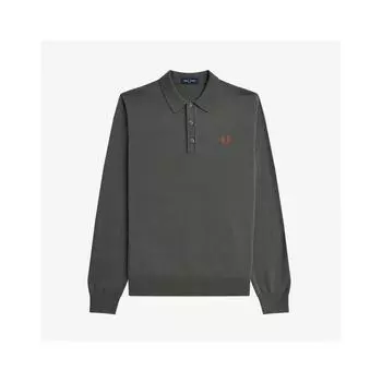 Fred Perry Классическая трикотажная рубашка с длинным рукавом Afpm2334535 638 S