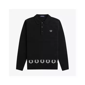 Fred Perry Laurel Reese Trim Knit Shirt Afpm2336535 102 S