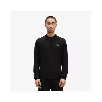 Fred Perry Long Sleeve Classic Knit Shirt Afpm2334535 198 S