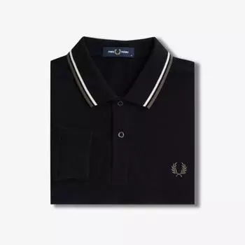 FRED PERRY [M3636] Рубашка Fred Perry с длинным рукавом Twin Tip W54 AFPM2433636 W54 M