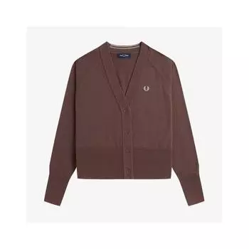 Fred Perry мериносовая шерсть кардиган с V-образным вырезом U53 Afpf2414121 U53 XS
