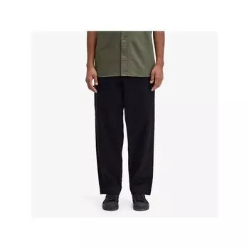 Fred Perry [настоящий] Fred Perry [острый] Прямые брюки из твила 102 Afpm243t512 102 qzgAfpm243t512 102 L