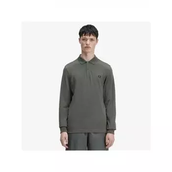 FRED PERRY Однотонная рубашка Fred Perry с длинными рукавами 638 AFPM2336006 638