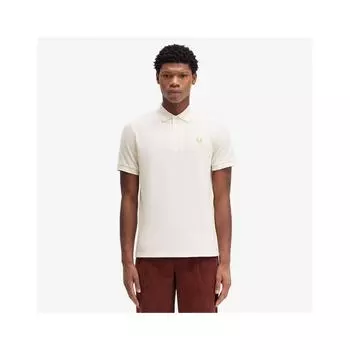 Fred Perry Original Fred Perry Shirt Ecru Honeycomb Afpm2430003 W79 M