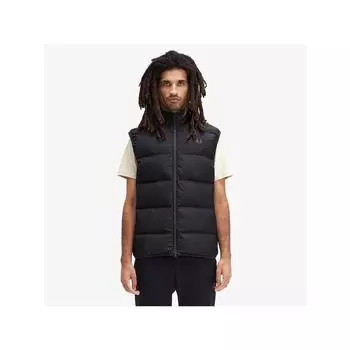 Fred Perry [original] Fred Perry [sport] Insulated Vest Black Afpm2438522 102 qzgAfpm2438522 102 XL