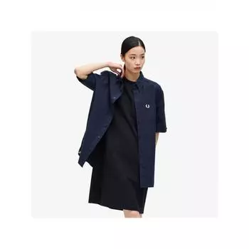 Fred Perry Оксфордская рубашка Fred Perry с короткими рукавами 608 AFPM2415503 608
