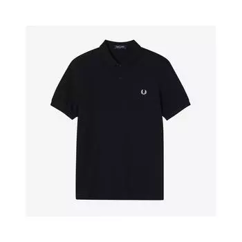 Fred Perry Рубашка Fred Perry однотонная черная белая Afpm2436000 350 M