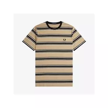 Fred Perry [подлинная HeadquarTers] Fred Perry [sport] Полосатая футболка V19 Afpm2416557 V19 qzgAfpm2416557 V19 M