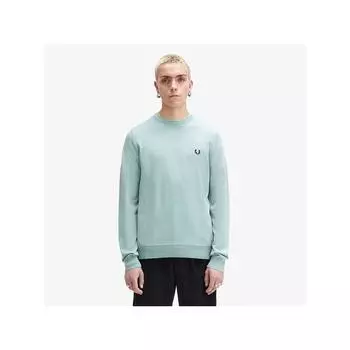 Fred Perry [подлинный] Fred Perry [базовый] Классический свитер с круглым вырезом из смеси мериносовой шерсти X06 Afpm2439601 X06 qzgAfpm2439601 X06 S