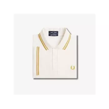 Fred Perry [подлинный] Fred Perry [m12] Twin Tip Fred Perry рубашка цвета экрю Honeycomb Afpm2430012 W79 qzgAfpm2430012 W79 XL