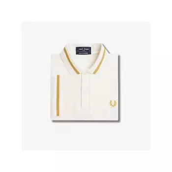 Fred Perry [подлинный] Fred Perry [м2] Рубашка Fred Perry с одним наконечником цвета экрю, сотовый Afpm2430002 W79 qzgAfpm2430002 W79 M