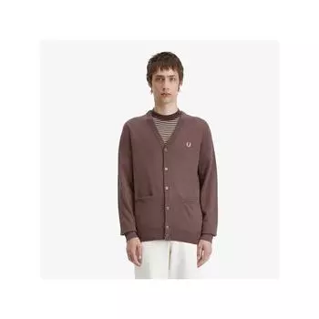 Fred Perry [подлинный Headquarters] Fred Perry [базовый] Классический кардиган из мериносовой шерсти U53 Afpm2419551 U53 qzgAfpm2419551 U53 S