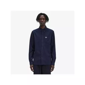 Fred Perry [подлинный Headquarters] Fred Perry [базовый] Рубашка Oxford с длинным рукавом 608 Afpm2435516 608 qzgAfpm2435516 608 L