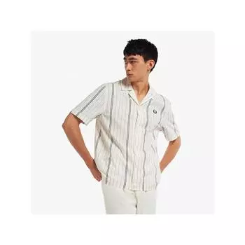 Fred Perry [подлинный Headquarters] Fred Perry [острый] Тонкая полосатая рубашка Revere 560 Afpm2213691 560 qzgAfpm2213691 560 M